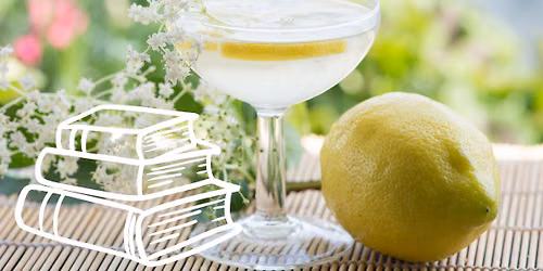Drinks og b\u00f8ger - Sommer Book Talk, med drinks p\u00e5 terrassen