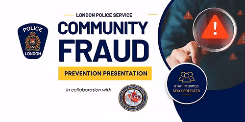 London Police Service Community Fraud Prevention Presentation
