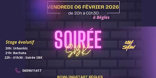 Soir\u00e9e SBK au Bowling de B\u00e8gles 