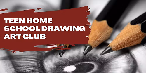 Teen Homeschool Drawing Club - Upside Down Drawing (right brain training)