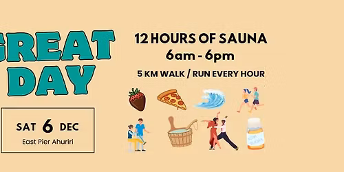 GREAT DAY - Napier Sauna Project