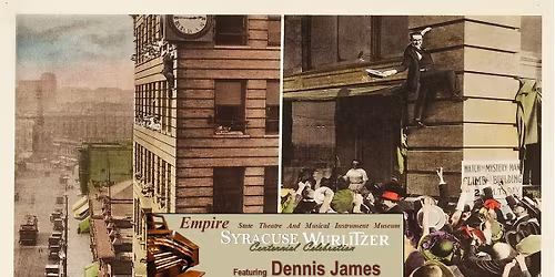 Classic Comedy Silent Film "Safety Last (1923) with live pipe organ accompaniment