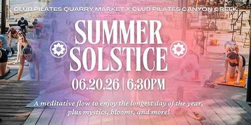 Summer Solstice: A Meditative Mat Pilates Experience