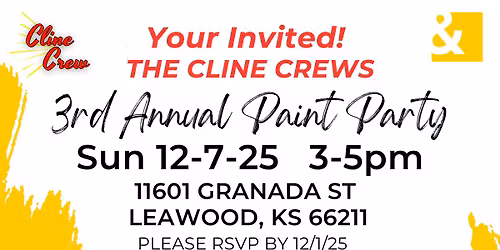 3rd annual Paint Party!\ud83c\udfa8\ud83d\udd8c\ufe0f