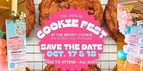 2nd Annual Cookie Fest at The Messy Cookie \ud83c\udf6a