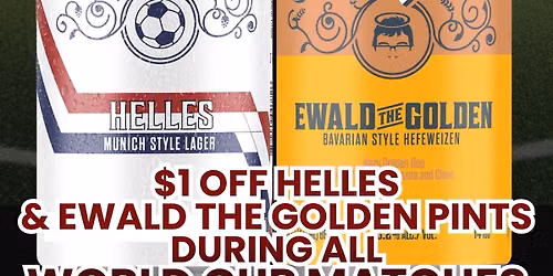 World Cup with Utepils at Unleashed