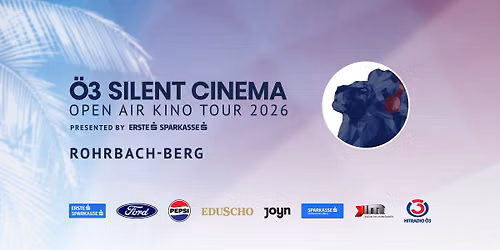 \u00d63 Silent Cinema Open Air Kino Tour 2026 | Rohrbach-Berg - Park der VILLA sinnenreich