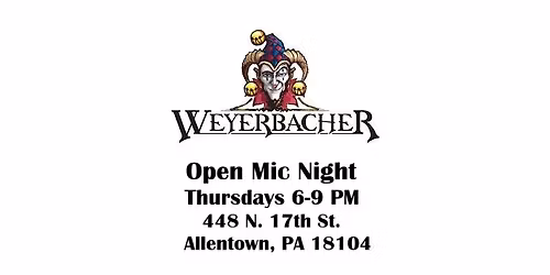 Thursday Night Open Mic at Weyerbacher Allentown