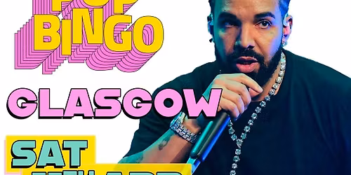 Pop Bingo Sat 11th April Glasgow