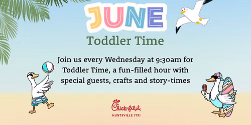 June Toddler Time
