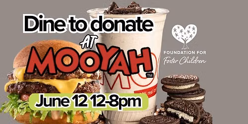 Dine to Donate at MOOYAH!