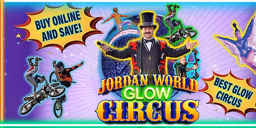 Mon Sep 7 | Texarkana, AR | 1:00PM | Jordan World Circus