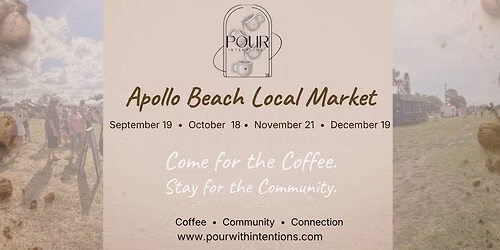 Apollo Beach Market \u2022 Shop Local \u2022 September 19