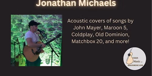Live Music! Jonathan Michaels at Lake Lawn Resort
