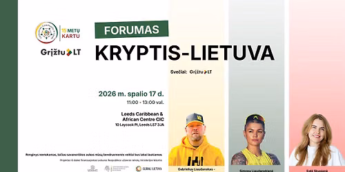 \ud83c\uddf1\ud83c\uddf9 Forumas \u201eKryptis \u2013 Lietuva\u201c | Leeds