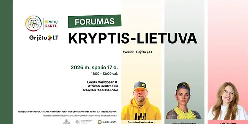 Forumas Kryptis Lietuva Leeds