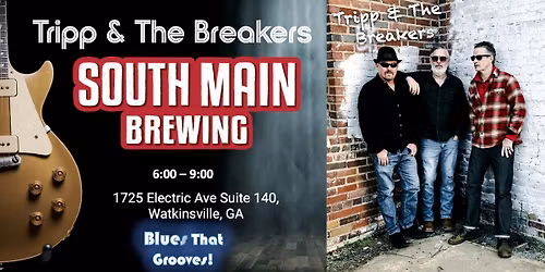 Tripp & The Breakers at South Main Brewing