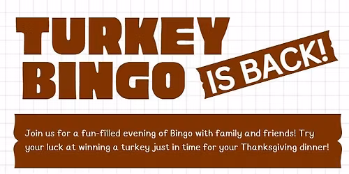 Turkey Bingo