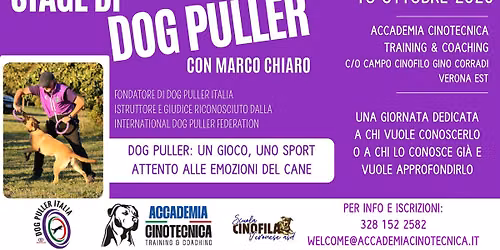 Stage Dog Puller - Accademia Cinotecnica - Scuola Cinofila Veronese - Verona