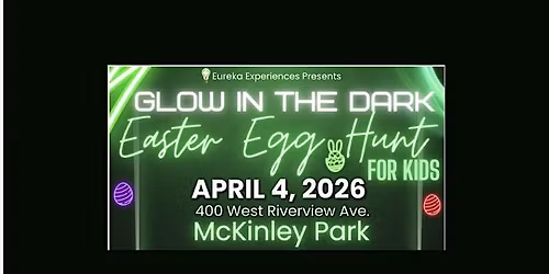 Glow In the Dark Easter Egg Hunt for Kids!
