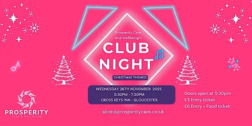 Club Night Cross Keys
