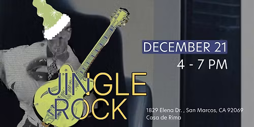 JINGLE ROCK at casa de Rima
