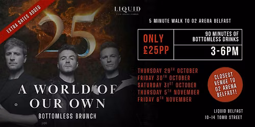 A World Of Our Own Bottomless Brunch