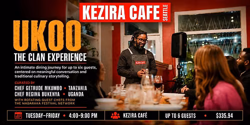 Kezira Caf\u00e9 Ukoo Dining Experience