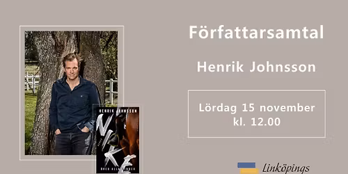 F\u00f6rfattarsamtal med Henrik Johnsson