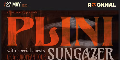 PLINI + SUNGAZER \u2022 Rockhal, Luxembourg