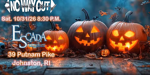 Hard Rock Halloween Party at Escada with No Way Out!!!