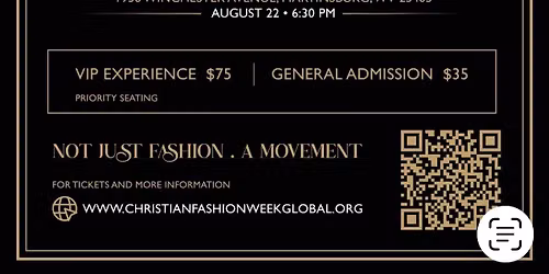 Christian Fashion Week Global-Vendor