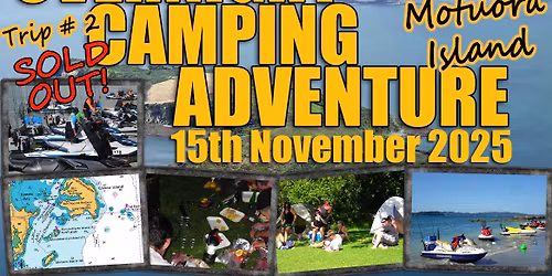 Sea-Doo Island Camping Adventure