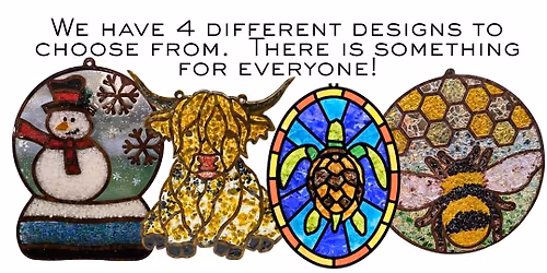 Faux Stained Glass Workshop in Yreka