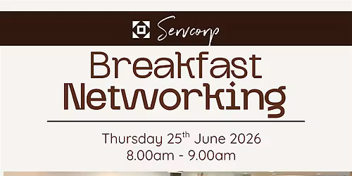Breakfast Networking by Servcorp Adelaide