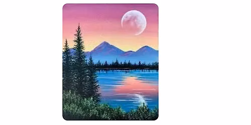 Calgary\u2019s Paint & Sip Experience at Raw Canvas: $45 Wednesday 1\/2price rose
