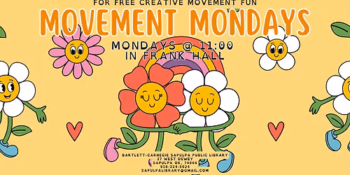 Movement Mondays @ The Sapulpa Public Library