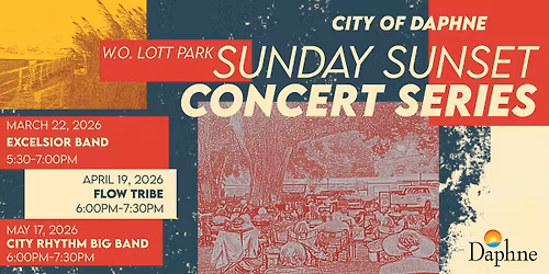 Sunday Sunset Concert Series Spring 2026