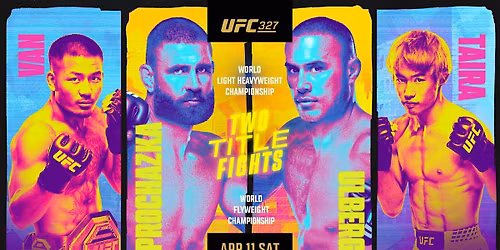 UFC 327 at The Treasure Club