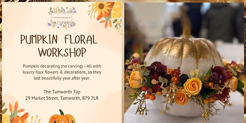 Pumpkin & Prosecco Seasonal Showstopper Workshop
