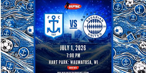 FC Milwaukee Torrent Women vs Bavarian United SC