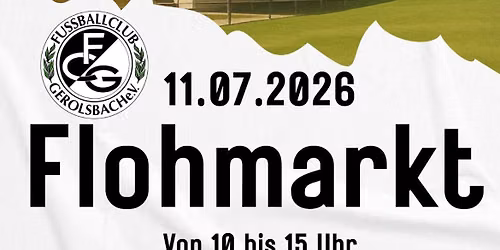 Flohmarkt 20 Jahre Sportheim