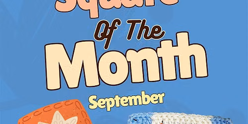 Crochet Granny Square of the Month Club! \u2728 September
