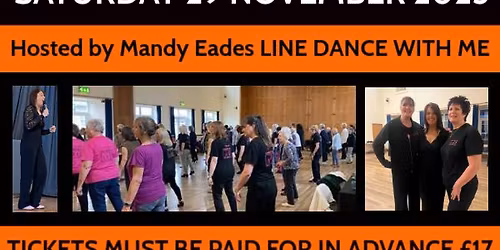 DATE CHANGE - MAGGIE GALLAGHER WORKSHOP HOSTED BY MANDY EADES - LINE DANCE WITH ME