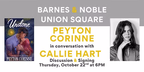 Peyton Corinne discusses UNDONE at B&N Union Square