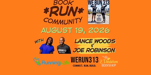 We Run 313: Book Talk and Community Run