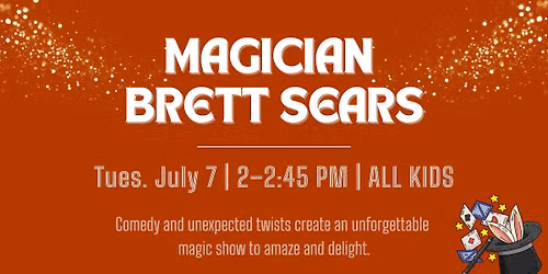 Magician Brett Sears