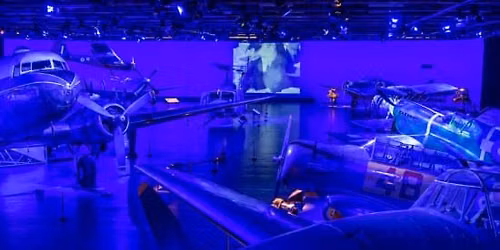 90s Silent Disco inside The Air Force Museum of New Zealand
