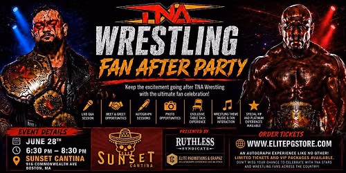 TNA WRESTLING FAN AFTER PARTY MOOSE & MIKE SANTANA