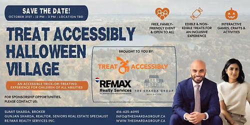 Brampton's First Treat Accessibly Halloween Village